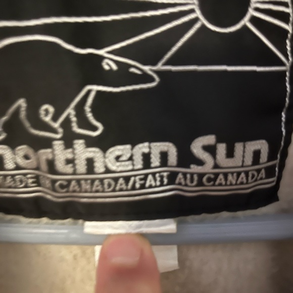 Vintage Northern Sun Canada Green Fall/Winter lined jacket coat size large - Picture 2 of 5